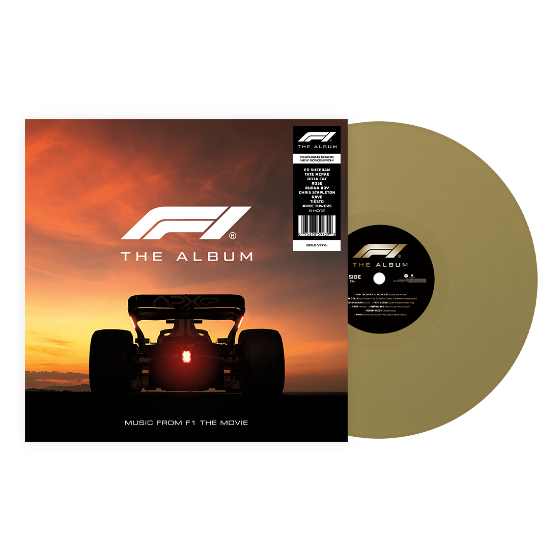 F1 The Album (Gold Vinyl) | The Official F1 Album Store